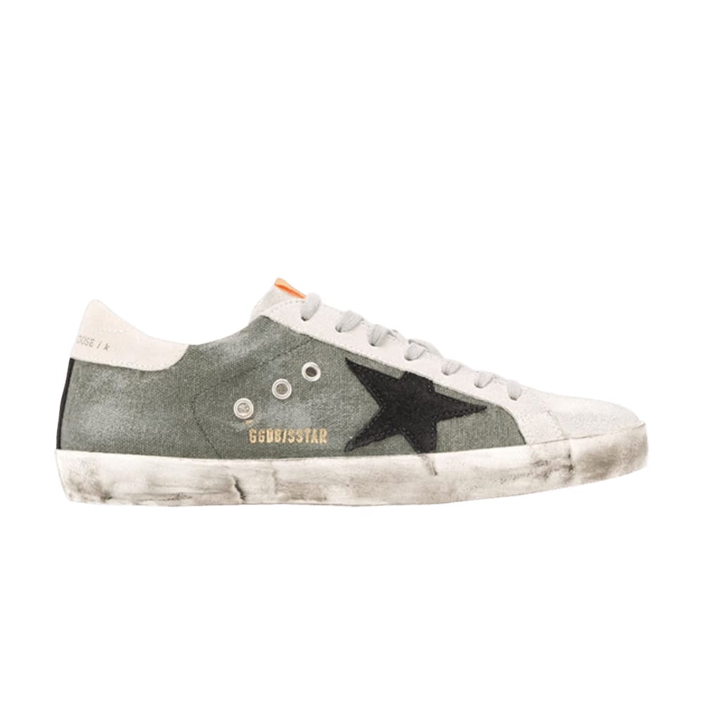Golden Goose Superstar Green Black