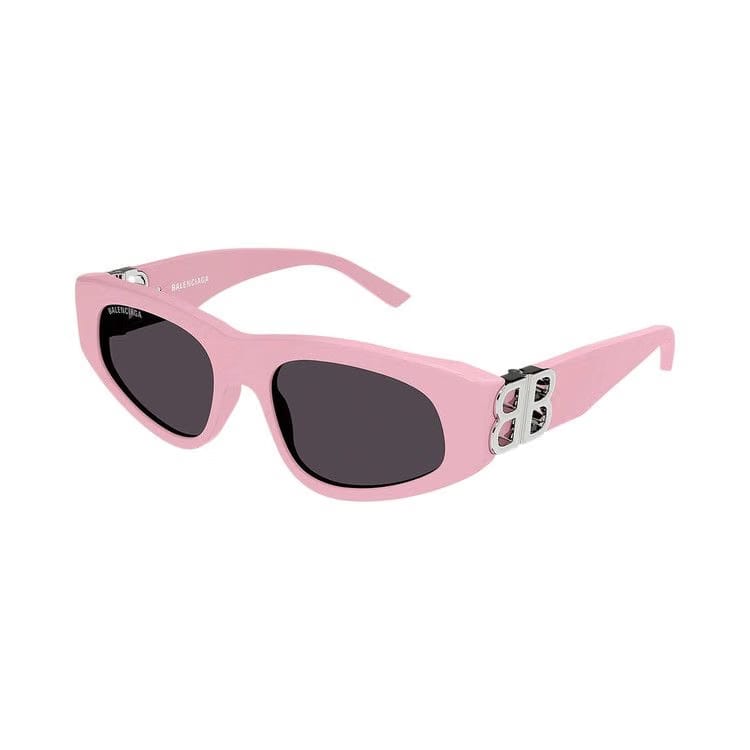 Balenciaga Cat Eye Sunglasses Pink/Silver/Grey