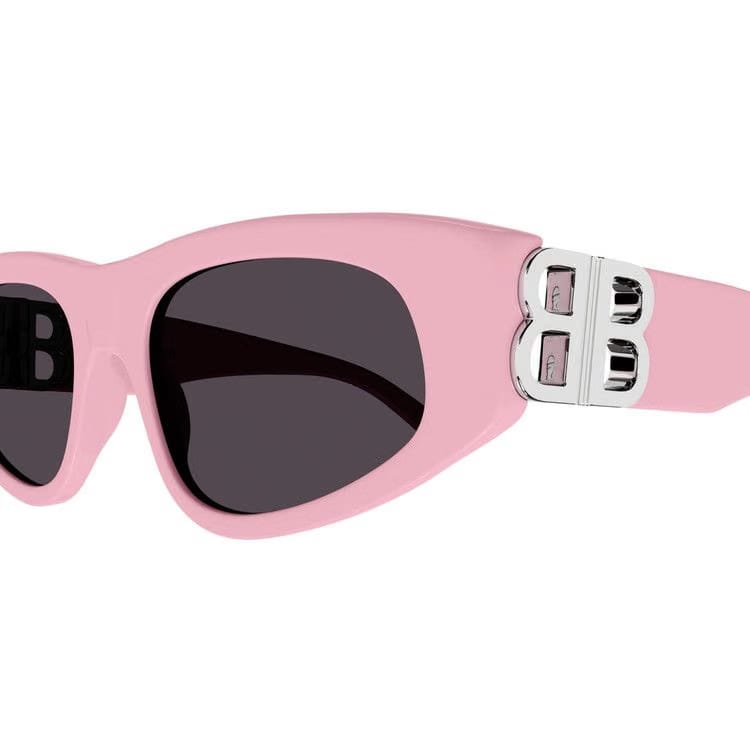 Balenciaga Cat Eye Sunglasses Pink/Silver/Grey