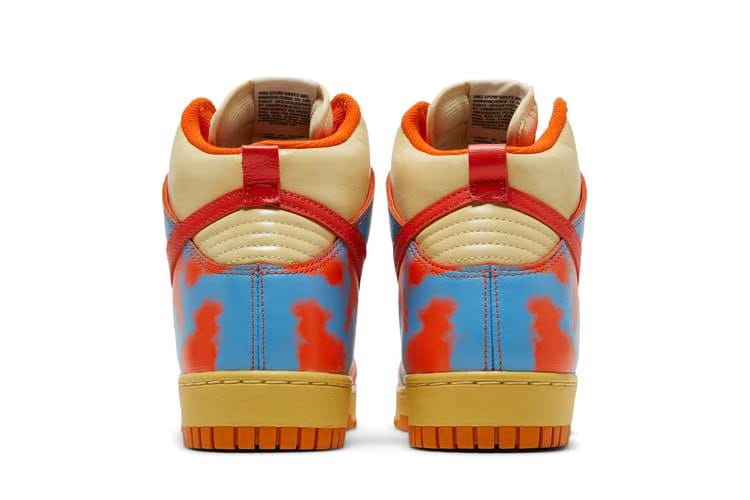 Dunk High 1985 Orange Acid Wash
