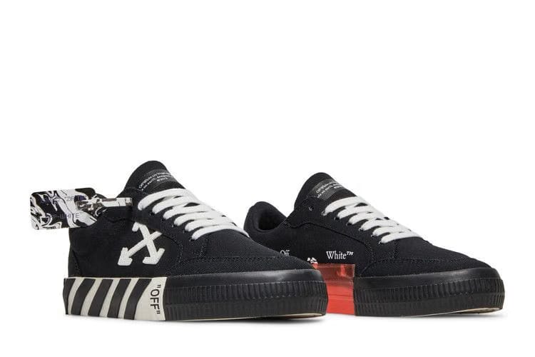 Off-White Vulc Low Black White