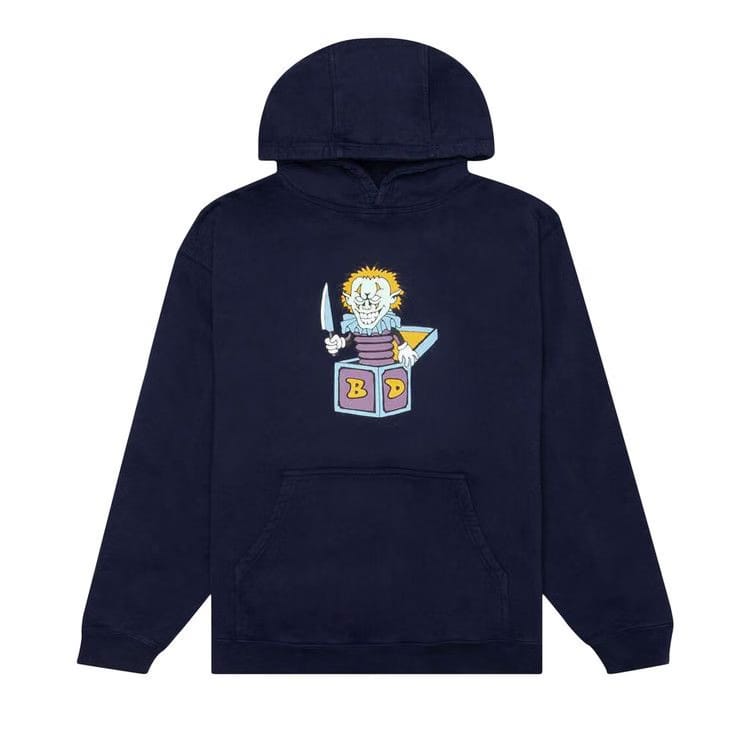 Brain Dead Clownin' Hoodie Navy