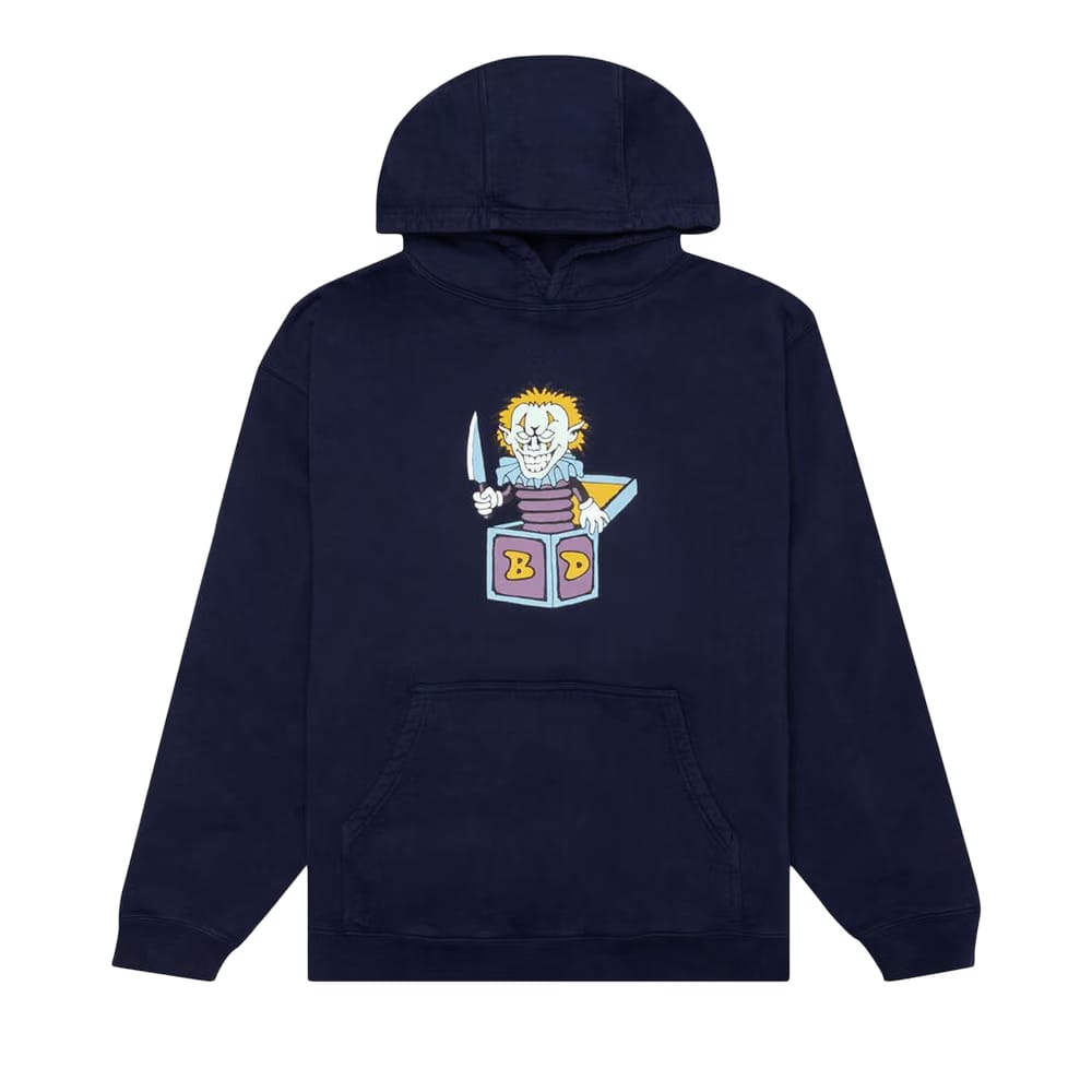 Brain Dead Clownin' Hoodie Navy