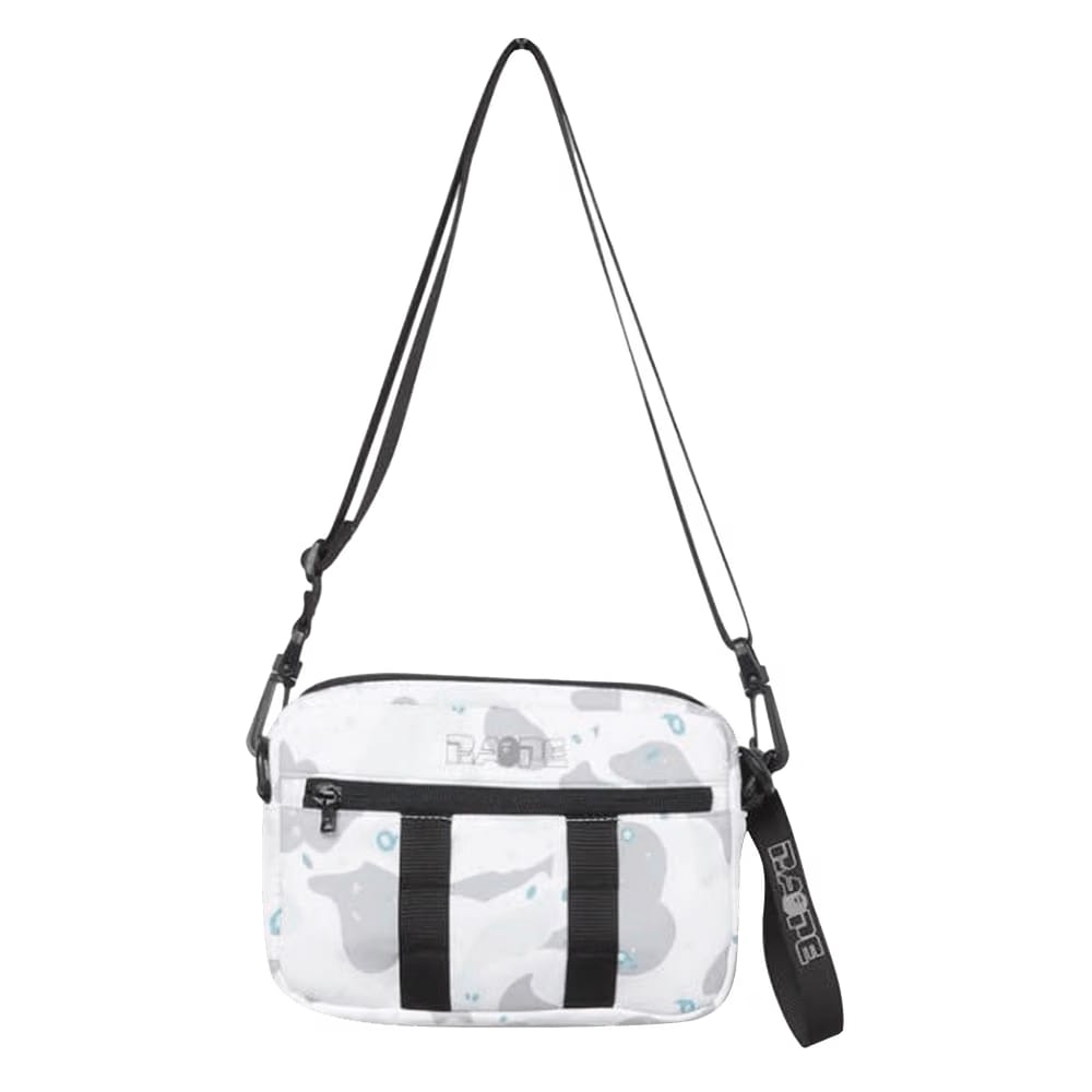 BAPE Space Camo Shoulder Bag White