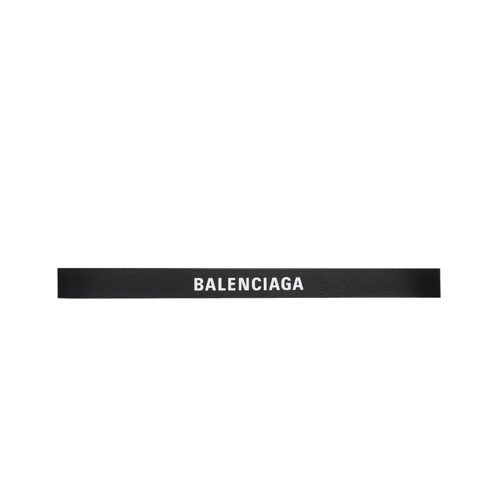 Balenciaga Everyday Logo Belt Black