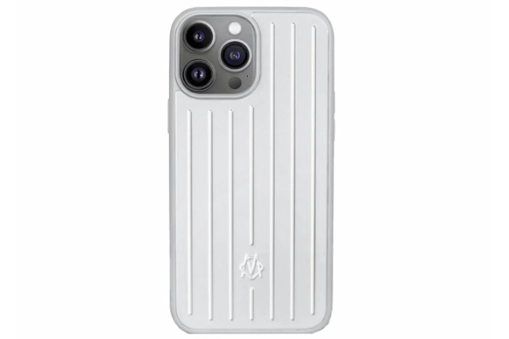 Rimowa iPhone 13 Pro Max Aluminium Cover Silver