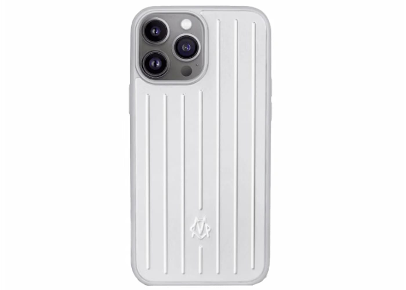 Rimowa iPhone 13 Pro Max Aluminium Cover Silver