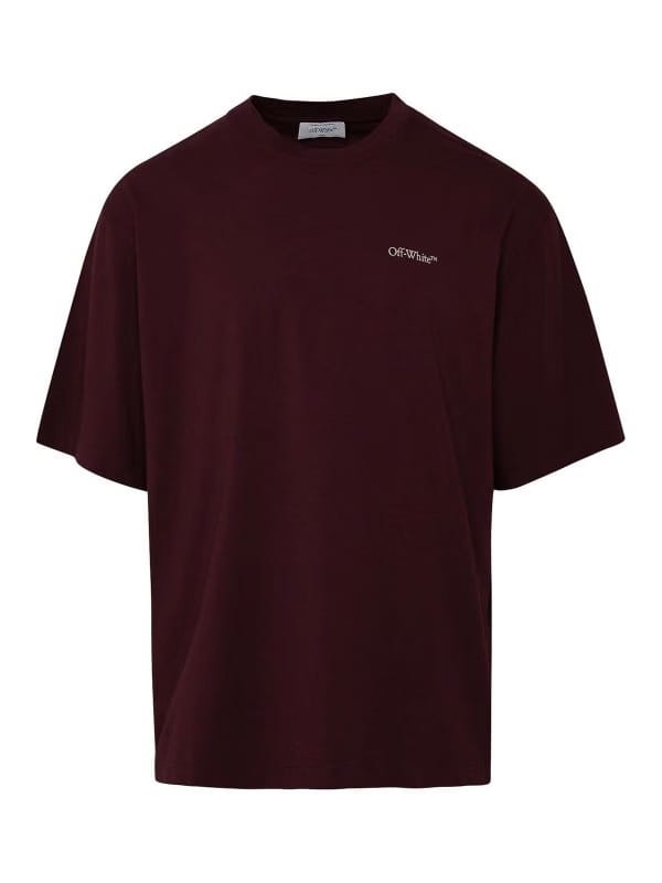 OFF-WHITE Moon Arrow Skate Shorts Sleeve T-Shirt