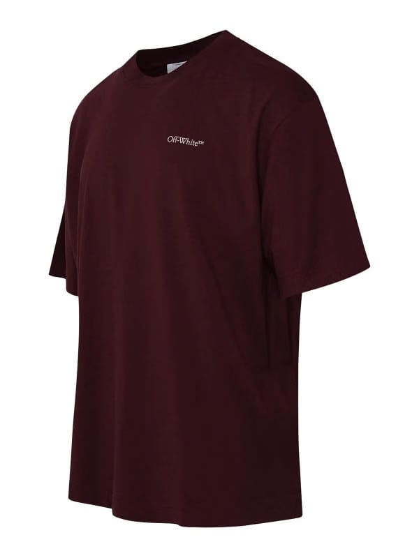 OFF-WHITE Moon Arrow Skate Shorts Sleeve T-Shirt