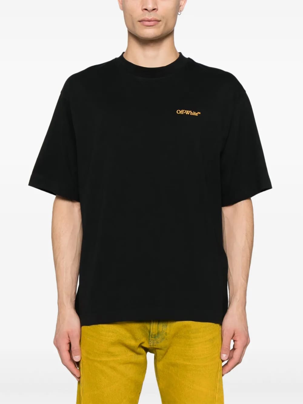 Off-White tape-arrow short-sleeve T-Shirt Black