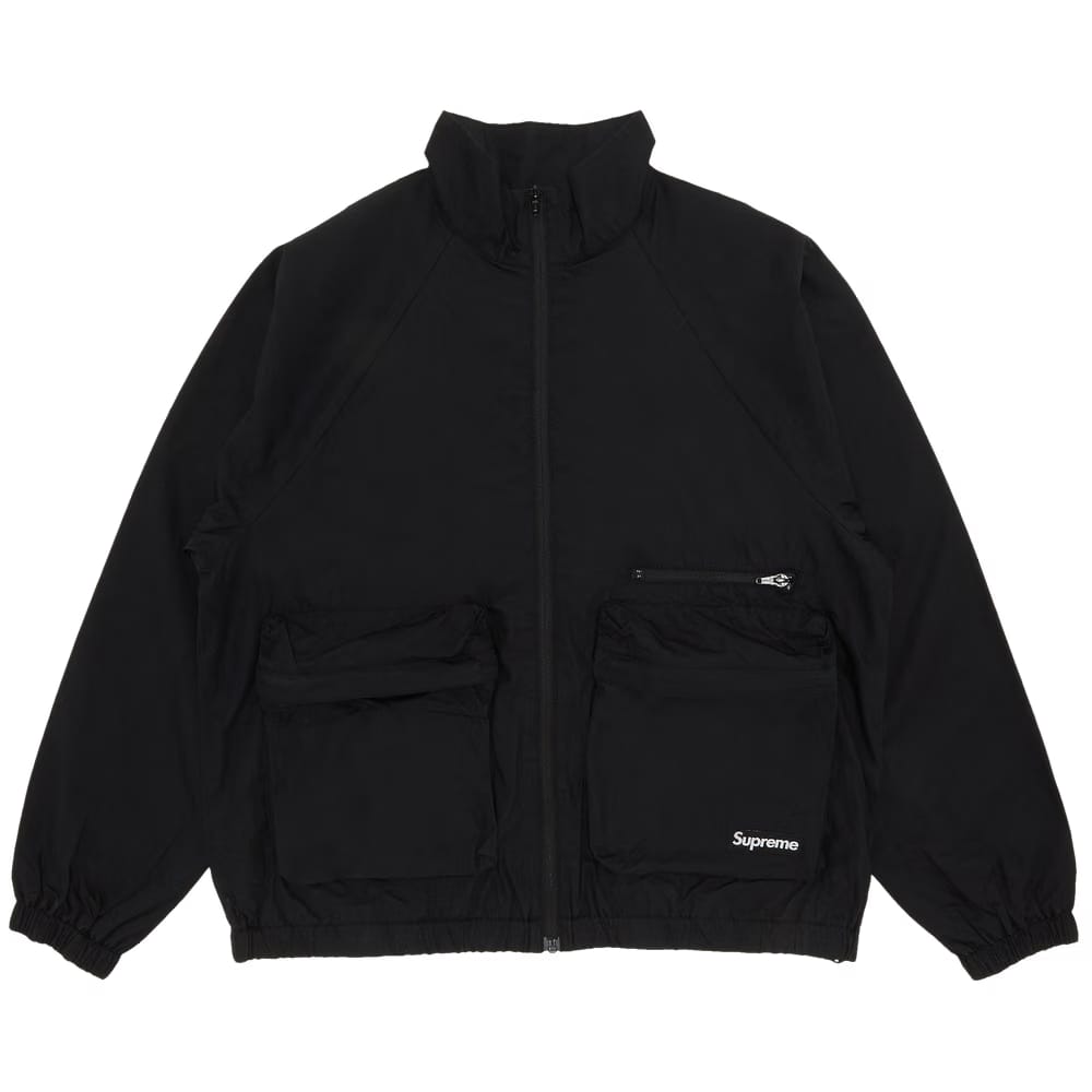 Supreme Raglan Utility Jacket Black