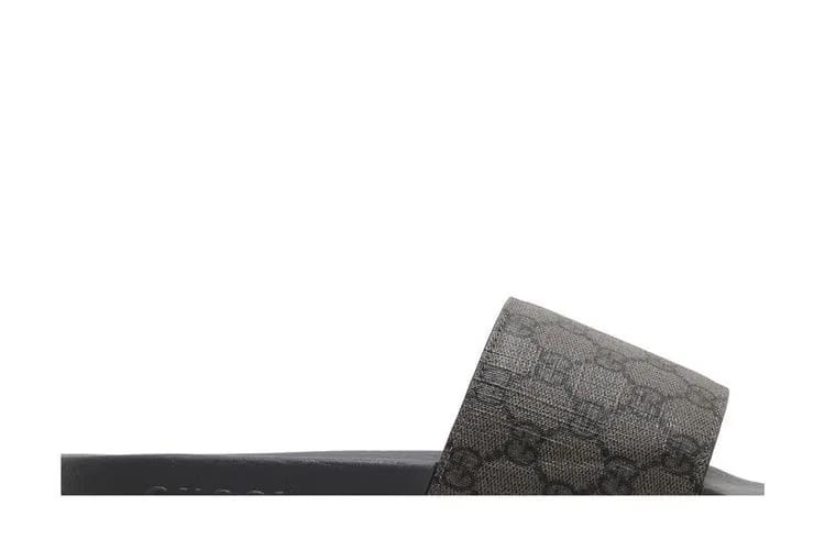 Gucci Slide Grey Monogram