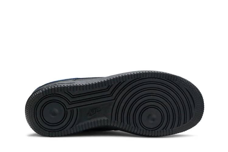 Nike Air Force 1 Low Black Blue Lightning