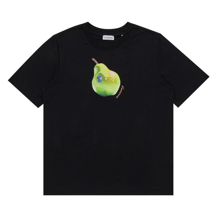 Burberry Painted Pear T-Shirt Black