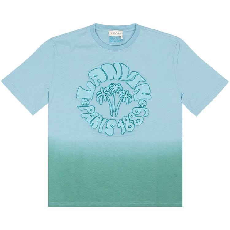 Lanvin Wave T-Shirt Teal