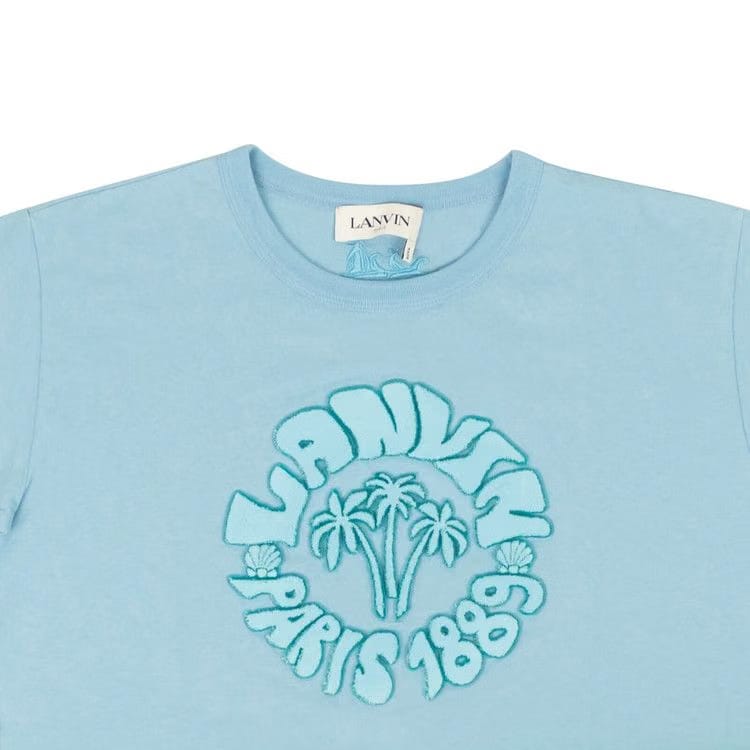 Lanvin Wave T-Shirt Teal