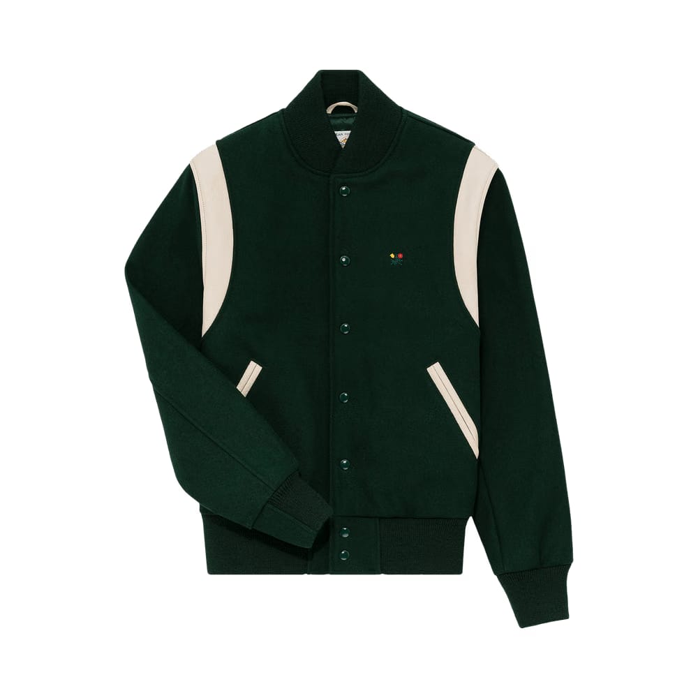 Aimé Leon Dore Crest Varsity Jacket Forest