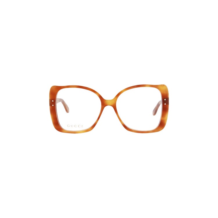 Gucci Butterfly Style Sunglasses Havana