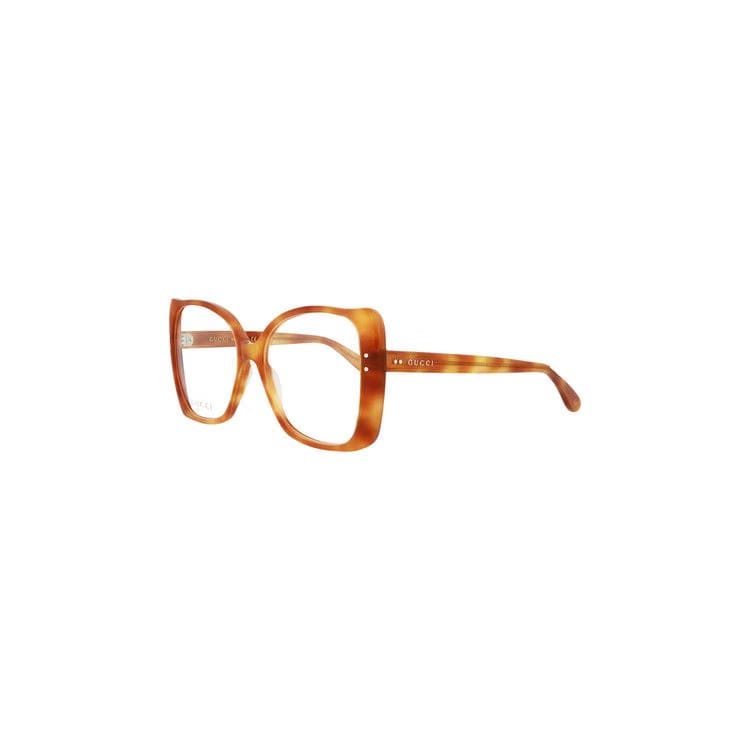 Gucci Butterfly Style Sunglasses Havana