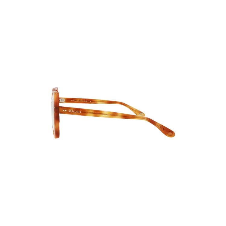 Gucci Butterfly Style Sunglasses Havana