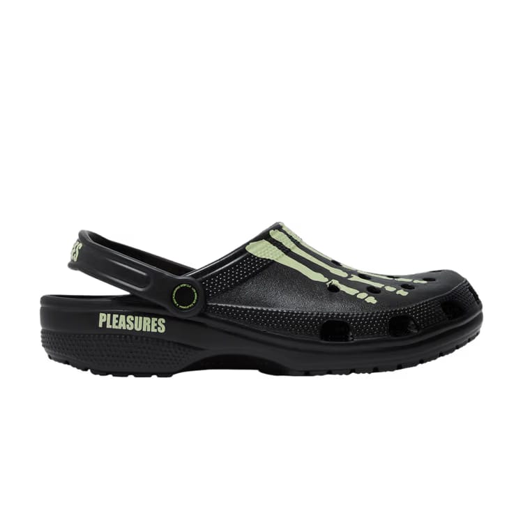 Pleasures x Classic Clog Skeleton - Glow in the Dark
