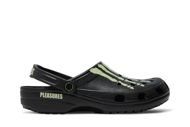 Pleasures x Classic Clog Skeleton - Glow in the Dark