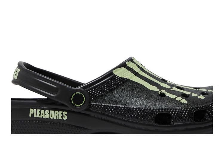 Pleasures x Classic Clog Skeleton - Glow in the Dark