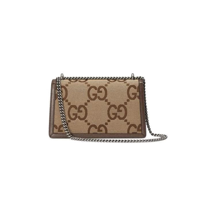 Gucci Dionysus Small Shoulder Bag Camel/Ebony