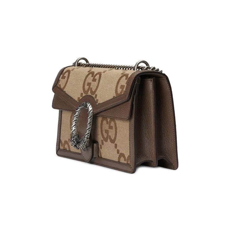 Gucci Dionysus Small Shoulder Bag Camel/Ebony