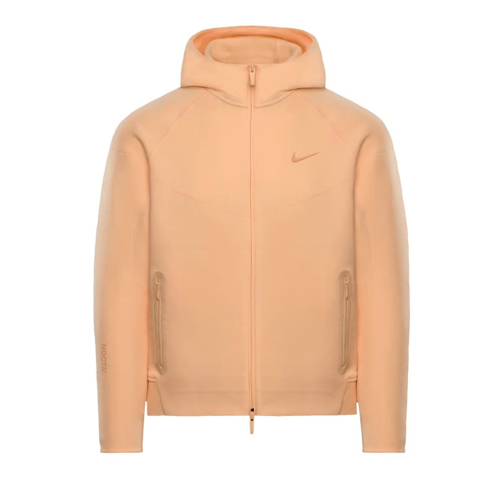 Nike x NOCTA Tech Fleece Full Zip Hoodie Ice Peach