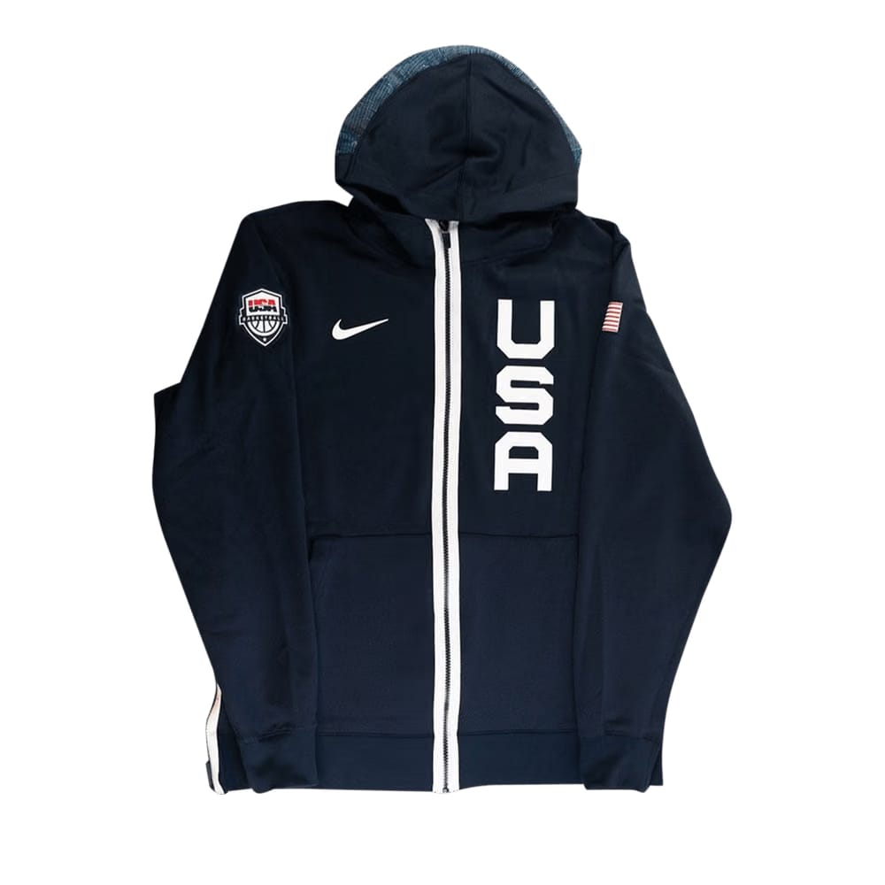 Nike Team USA Therma Flex Showtime Hoodie Obsidian/Black/White