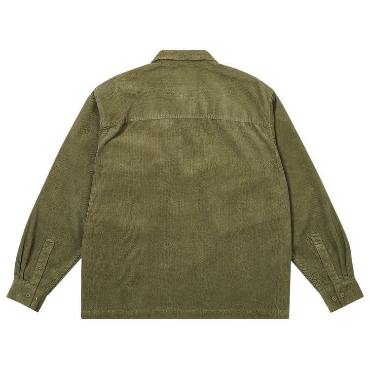 Palace Cord PDU Overshirt Olive