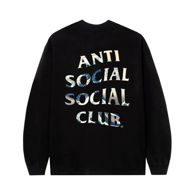 Anti Social Social Club Tonkatsu Long-Sleeve T-Shirt Black