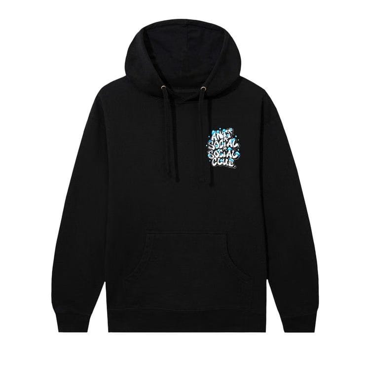 Anti Social Social Club x Polo Cutty Powder Hoodie Black