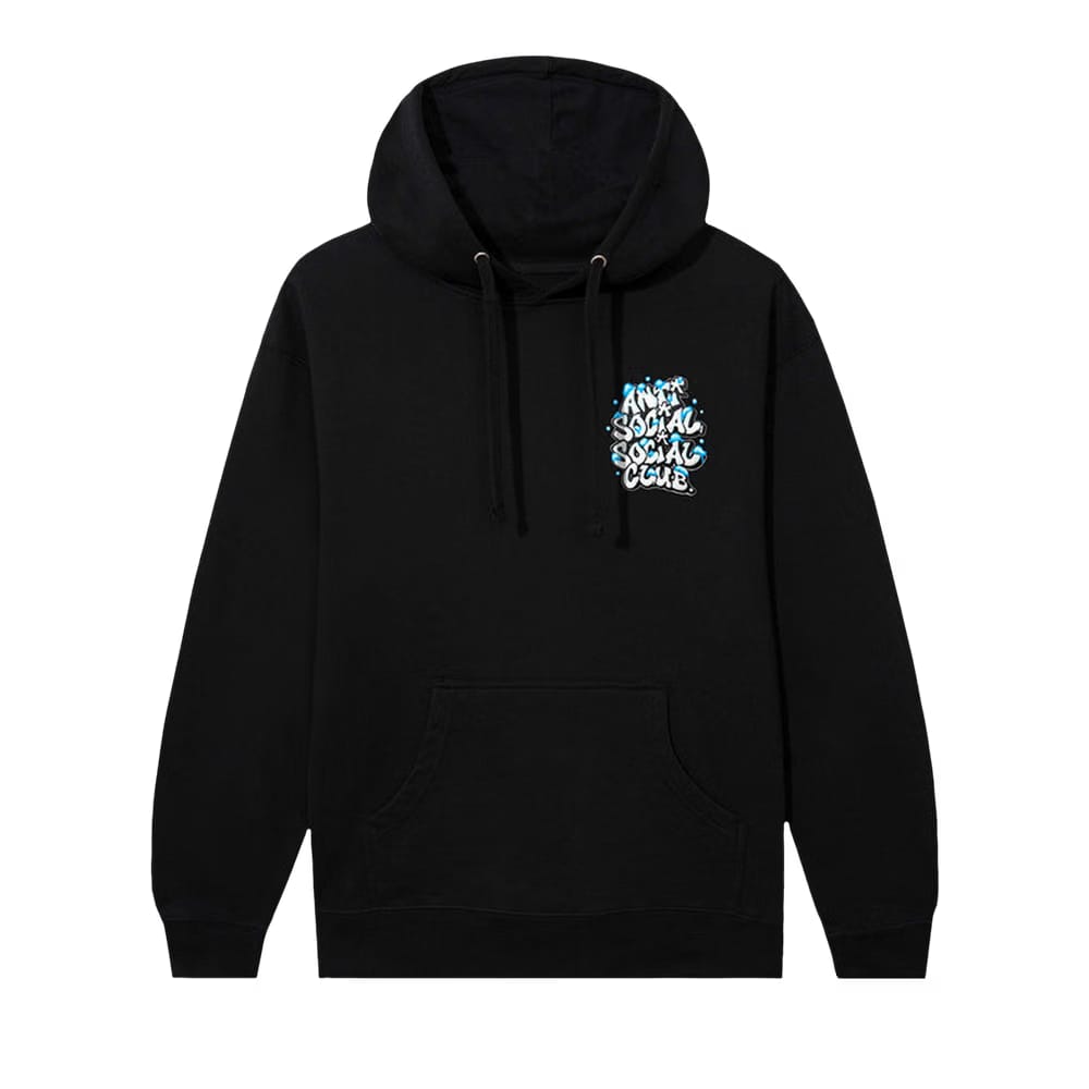Anti Social Social Club x Polo Cutty Powder Hoodie Black