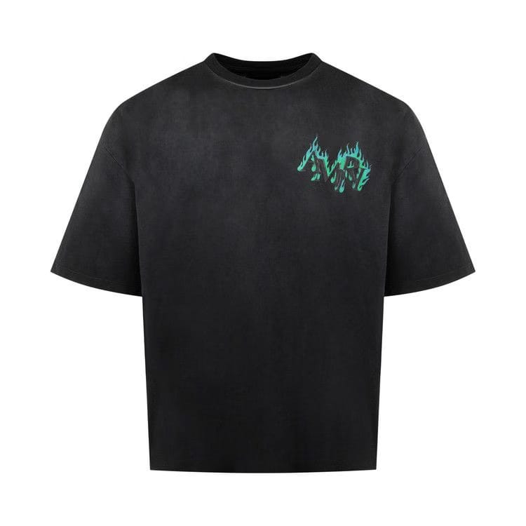 Amiri Flames T-Shirt Black