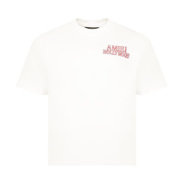 Amiri Hollywood City T-Shirt Ivory