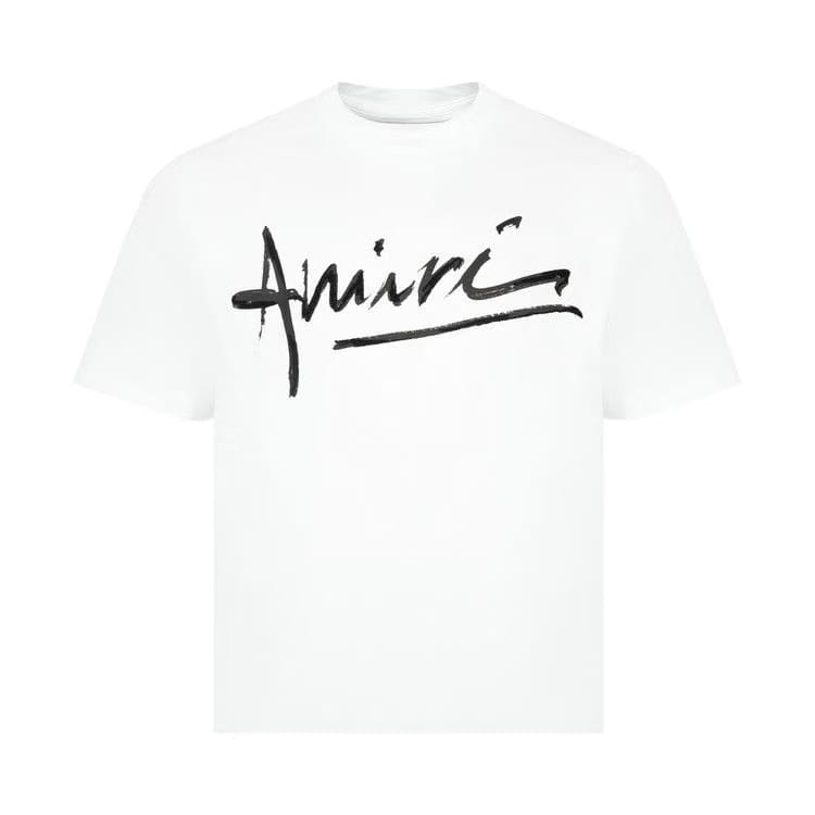 Amiri Script T-Shirt White