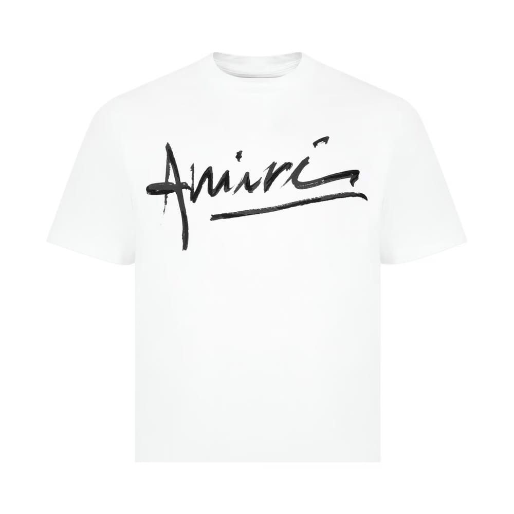 Amiri Script T-Shirt White