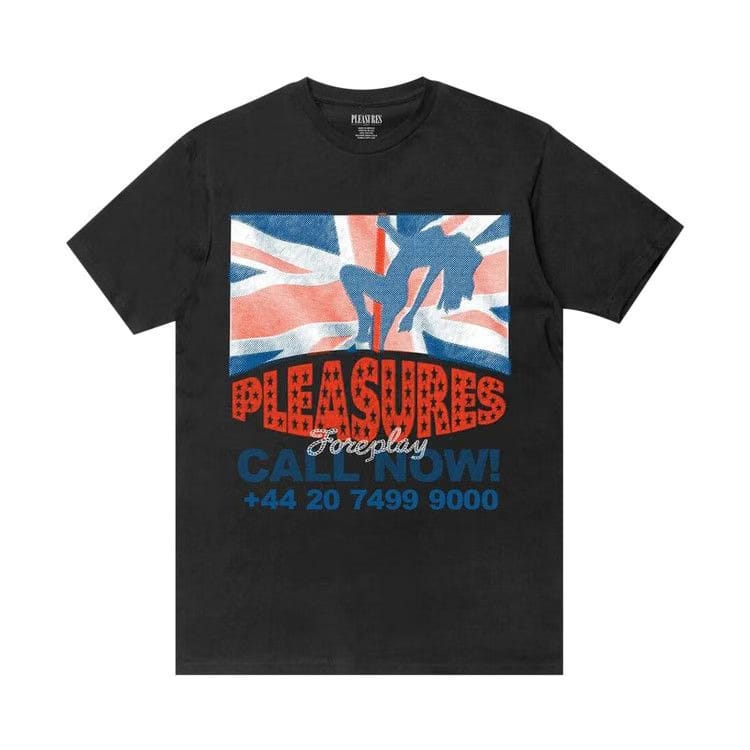 Pleasures Call Now T-Shirt Black