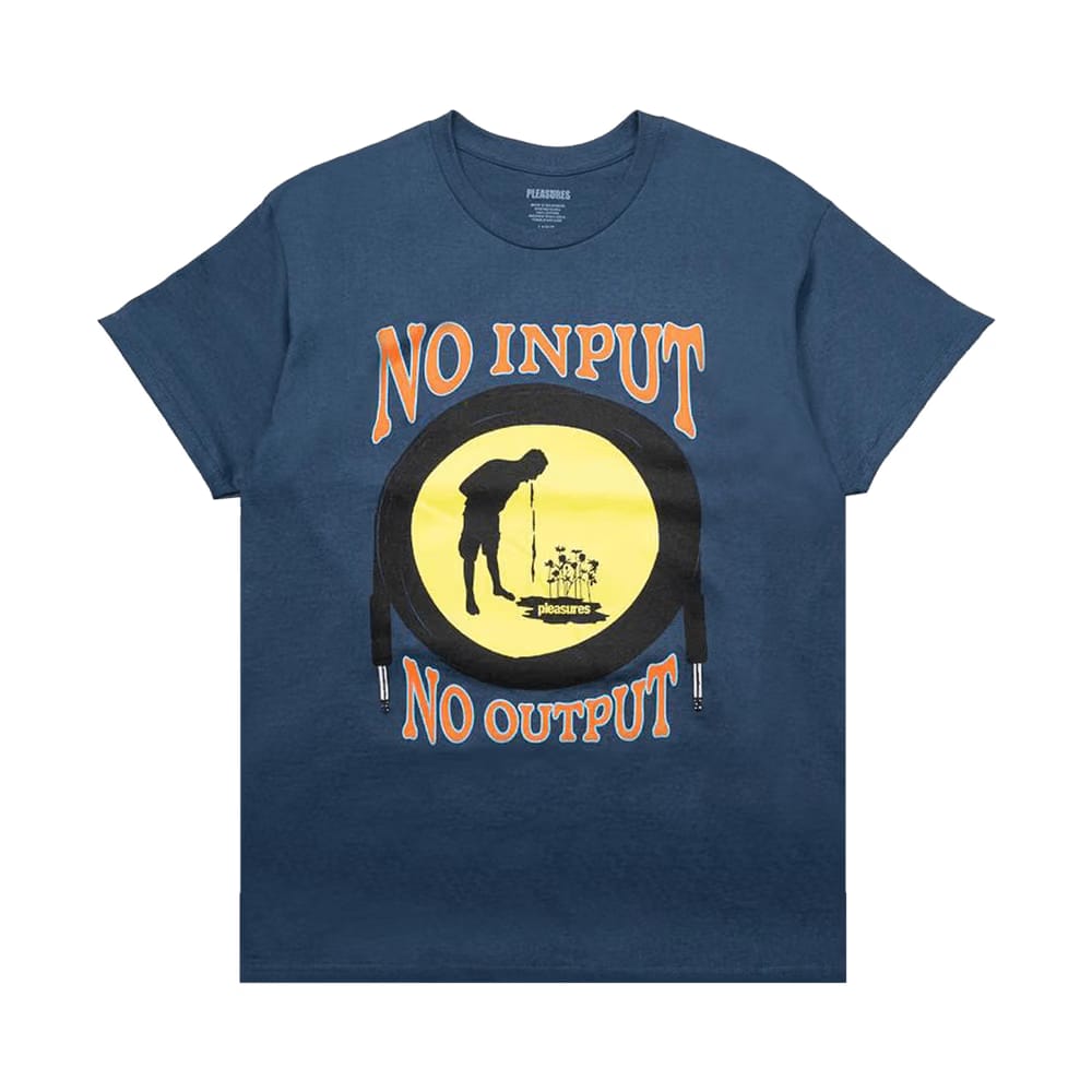 Pleasures Input T-Shirt Blue