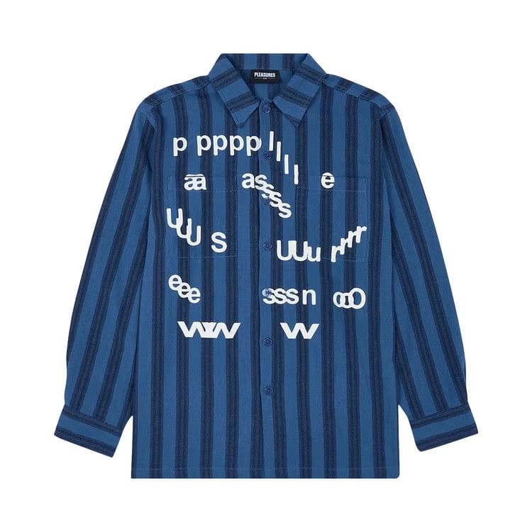 Pleasures Shell Workshirt Blue