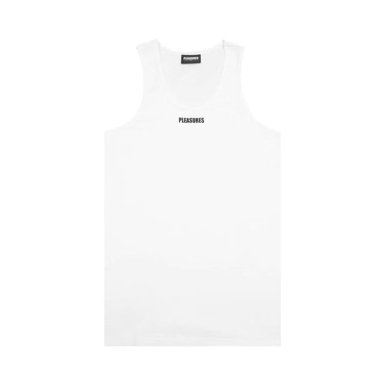 Pleasures Standard Tank Top Black/White