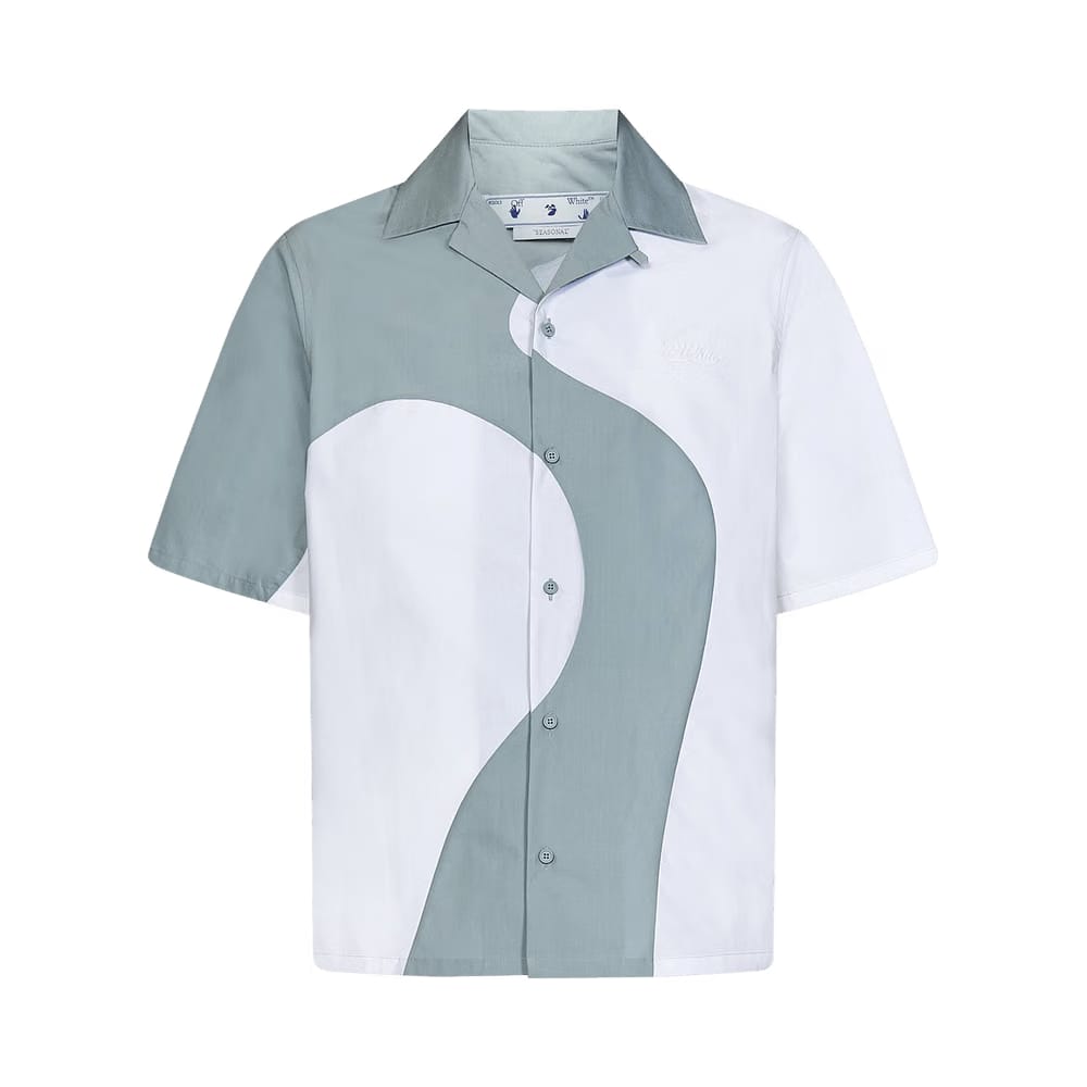 Off-White Organic Block Holiday Shirt White