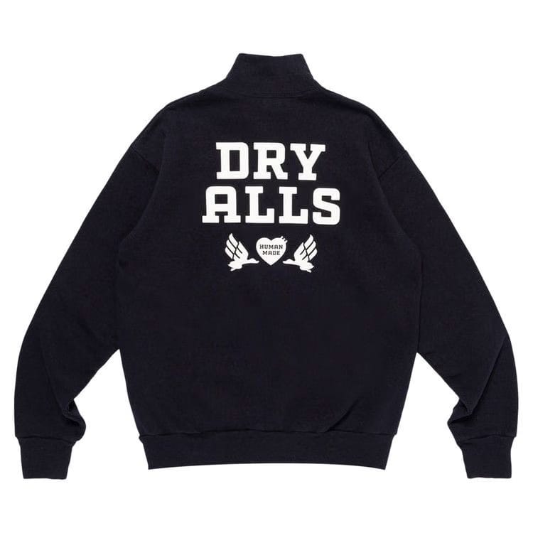 Human Made Half Zip Sweatshirt Navy
