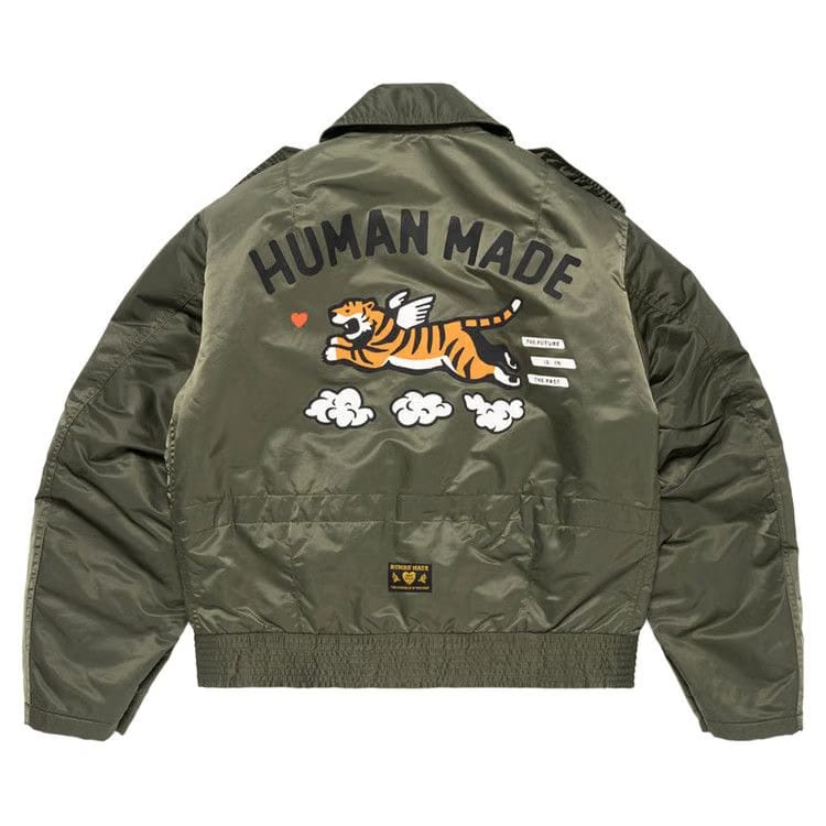 Human Made Flight Jacket Olive Drab
