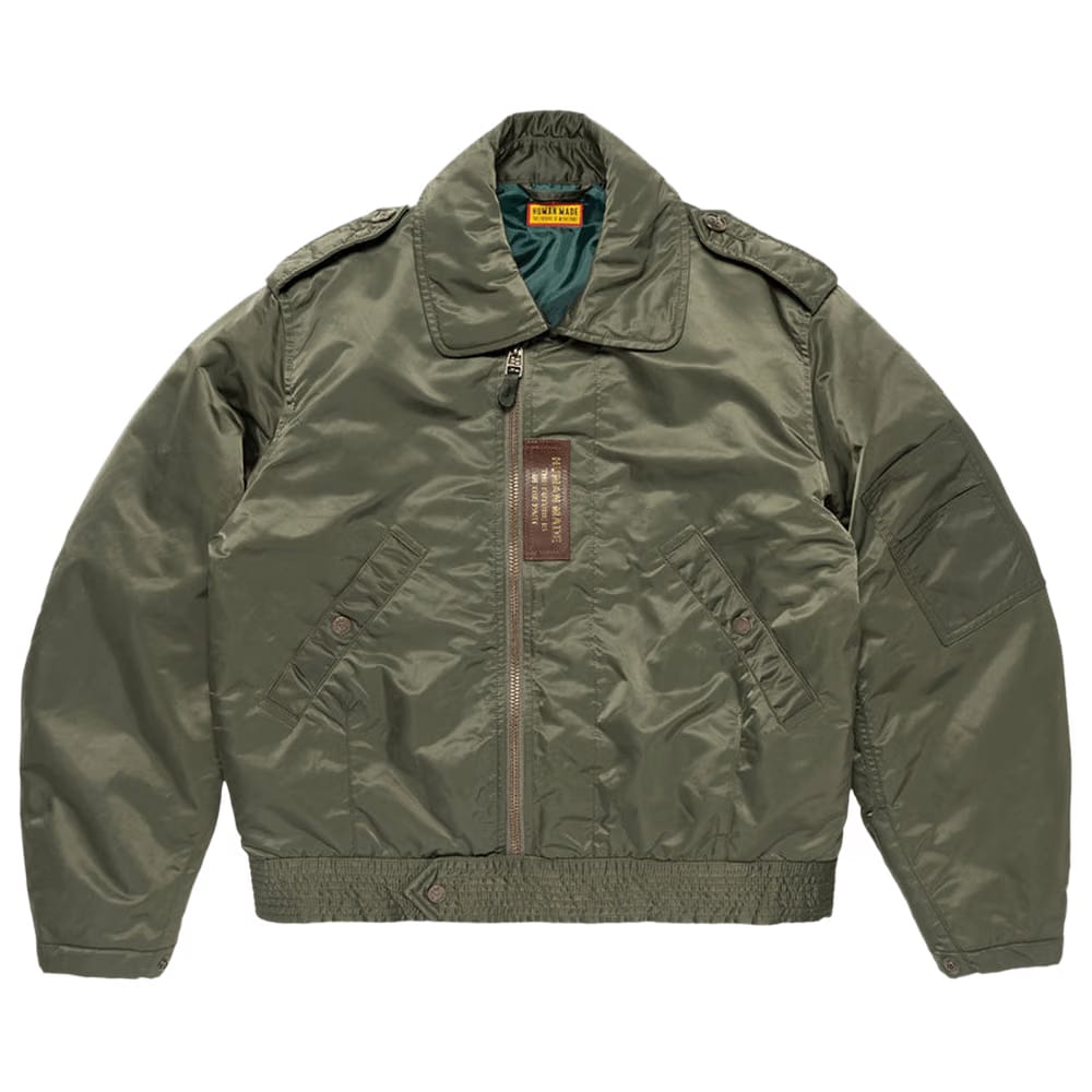Human Made Flight Jacket Olive Drab