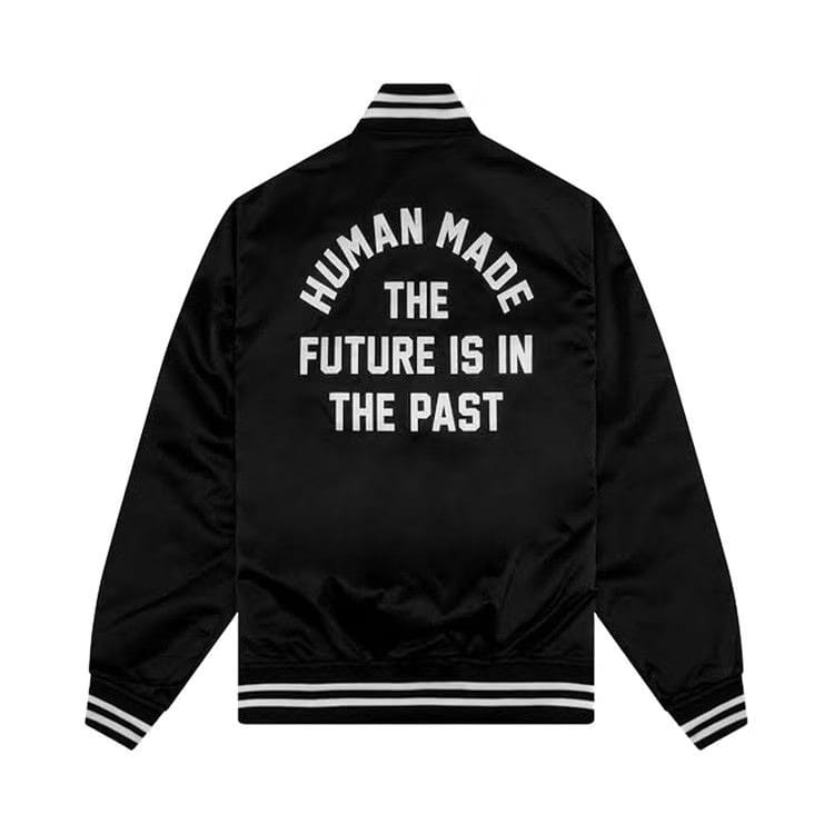 Human Made Nylon Stadium Jacket Black