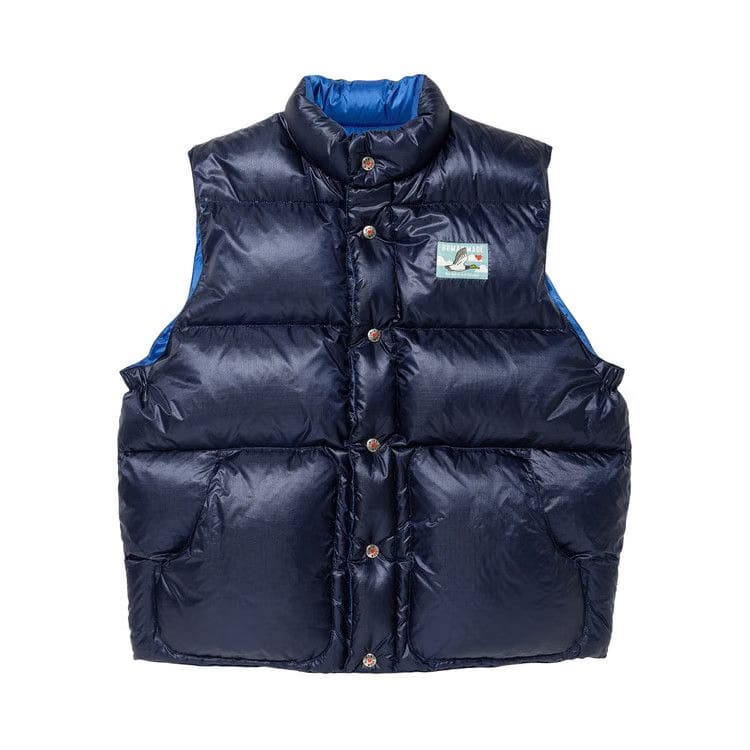 Human Made Reversible Down Vest Navy