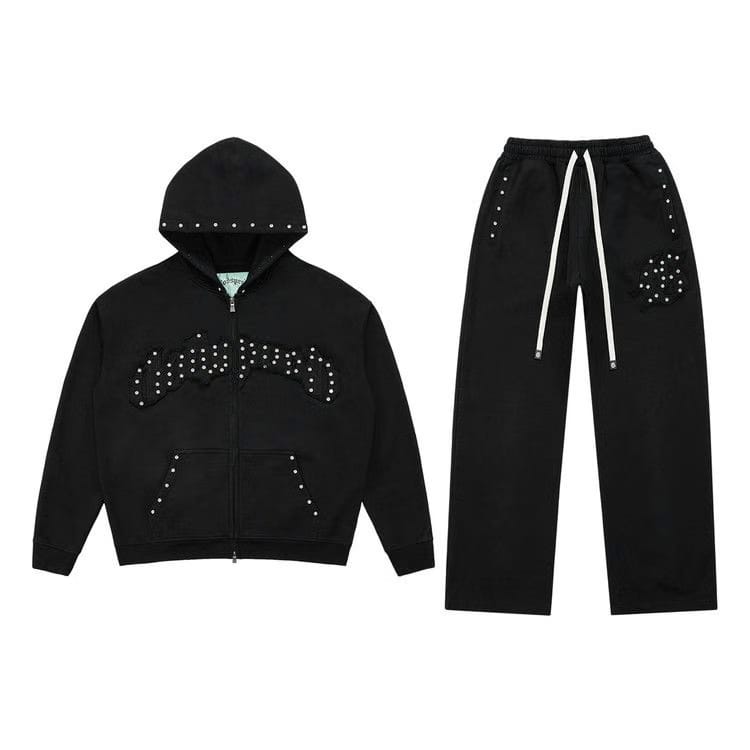 Godspeed Symmetric Studded Sweatsuit V2 Black VVS
